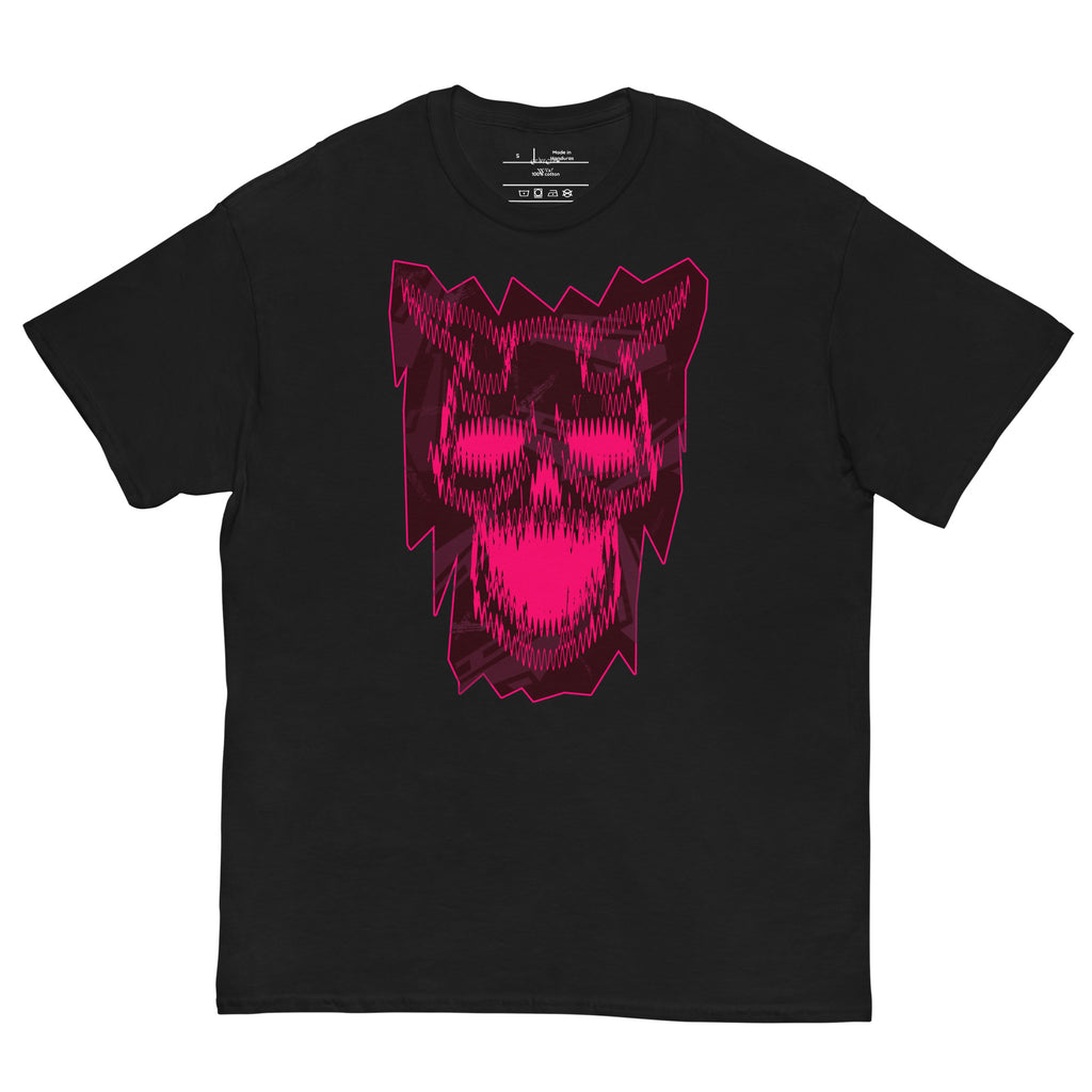Distorted Skull Unisex classic tee - EtherCrow Wear