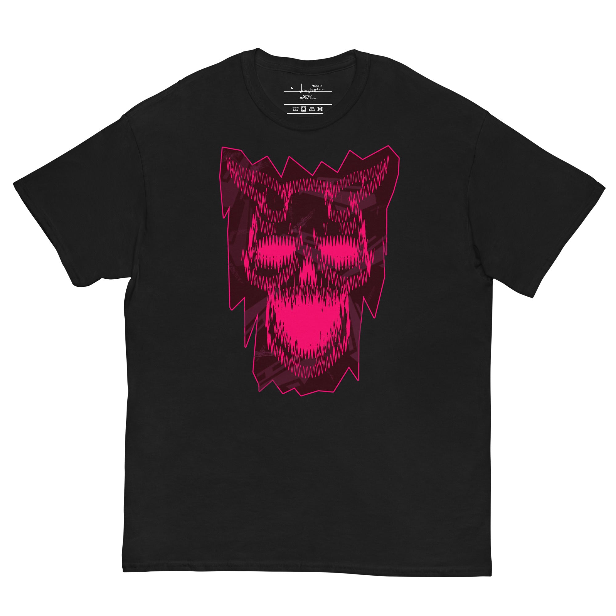 Distorted Skull Unisex classic tee - EtherCrow Wear