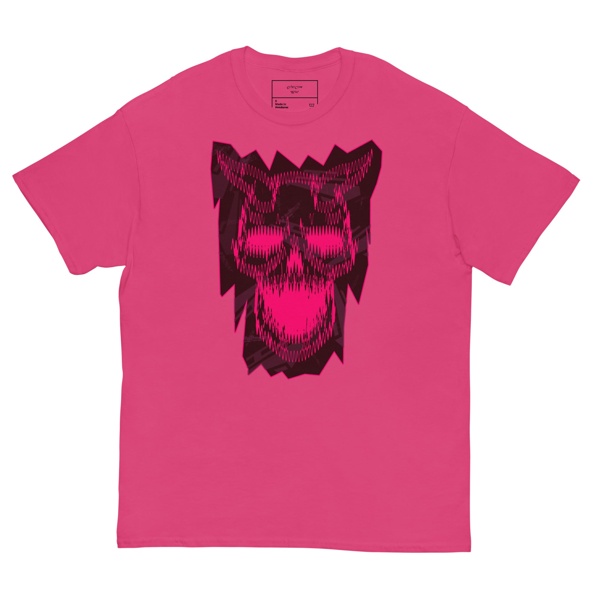 Distorted Skull Unisex classic tee - EtherCrow Wear