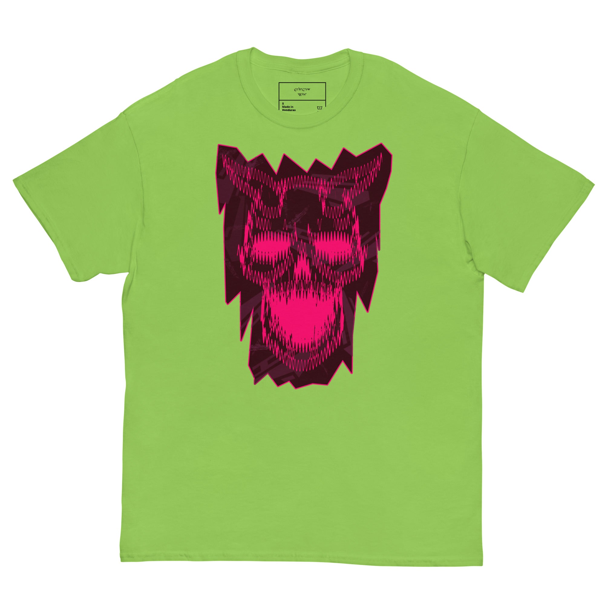 Distorted Skull Unisex classic tee - EtherCrow Wear